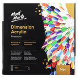 Peinture à l'acrylique DIMENSION de MONT MARTE 36x 37ml