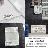 100x Brand labels to sew on the hem: DESIGN to create & print