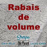 Sherpa Gris pâle x 15mètres
