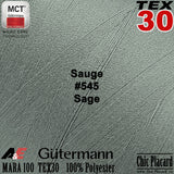 GUTERMANN TEX30 Fil de polyester tout-usage - 5000m - Vert sauge #545