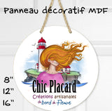 Panneau décoratif en MDF imprimé sur demande