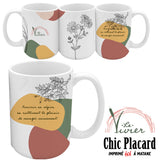 Le vivier Chats au chaud - Tasse en céramique