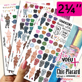 V24 Copines - Format 2.25'' J'en voeu + cartons à découper