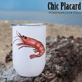 Crevette de Matane - Verre à vin en inox