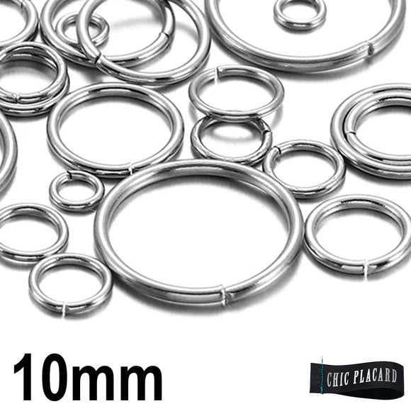 Anneau de saut ouvert 10mm (à l'unité)