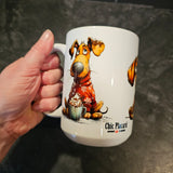 Chiens de Noël - Tasse en céramique