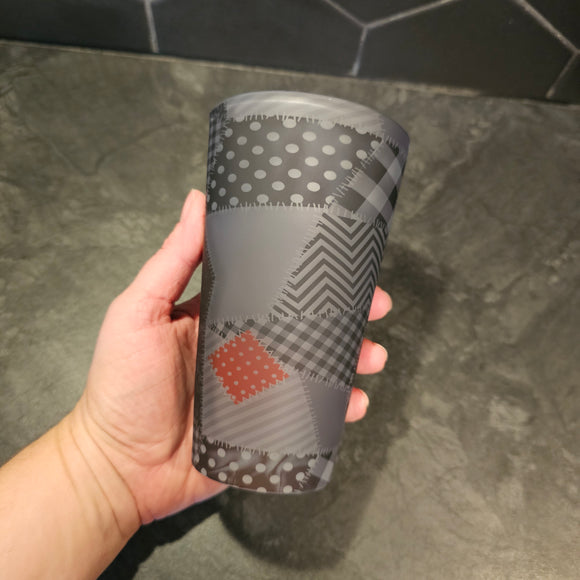 Patchwork - Verre givré 17oz