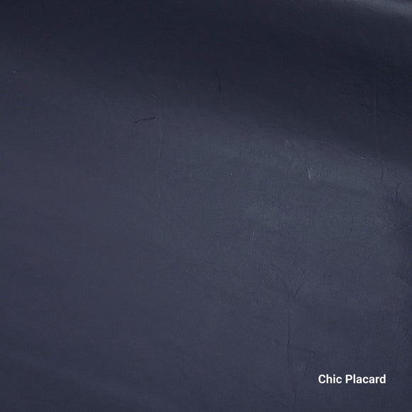 Navy blue - Synthetic leatherette (1/2m)