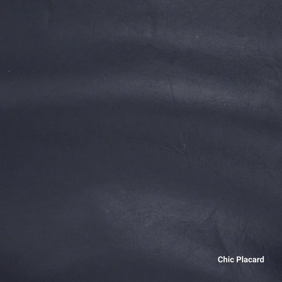 Dark navy blue - Synthetic leatherette (1/2m)
