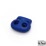 Bloque-cordon double / gros - Bleu marin