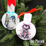 Boule lumineuse imprimée sur demande