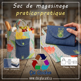 Chouette - Sac à commissions pliable - Ça coche