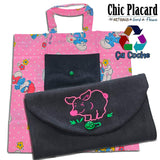 Cochon - Sac à commissions pliable - Ça coche