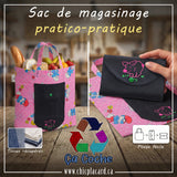 Cochon - Sac à commissions pliable - Ça coche