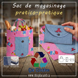 Patins - Sac à commissions pliable - Ça coche