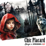 Sombre chaperon rouge - Tasse en céramique