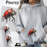 Cocinelle steampunk - HTV imprimé