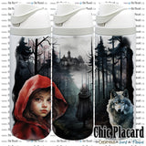 Sombre chaperon rouge - Bouteille à bec double-fonction