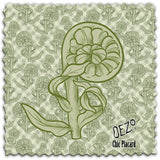 Tête de violon par Oezo - Lingette hyperdouce en microfibre