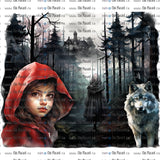 Sombre chaperon rouge - gobelet en inox