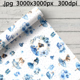 Ballerines - Fichiers numériques motifs sans couture