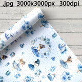 Ballerines - Fichiers numériques motifs sans couture