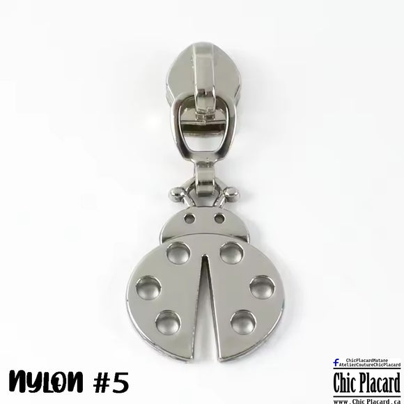 Coccinelle - Curseur pour zip nylon #5