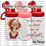 Fichier d'image numérique : se faire sécher les dents avec mes copines