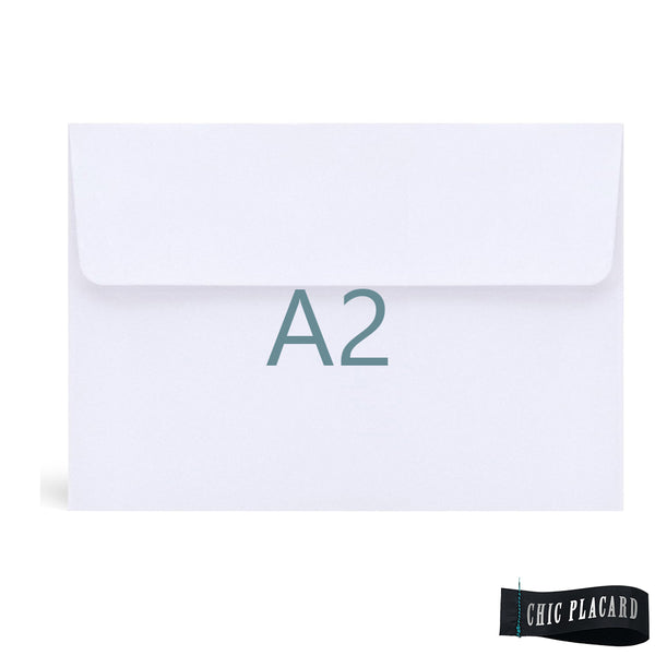 Enveloppe A2 en papier – Chic Placard
