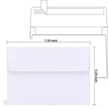 Enveloppe A7 en papier