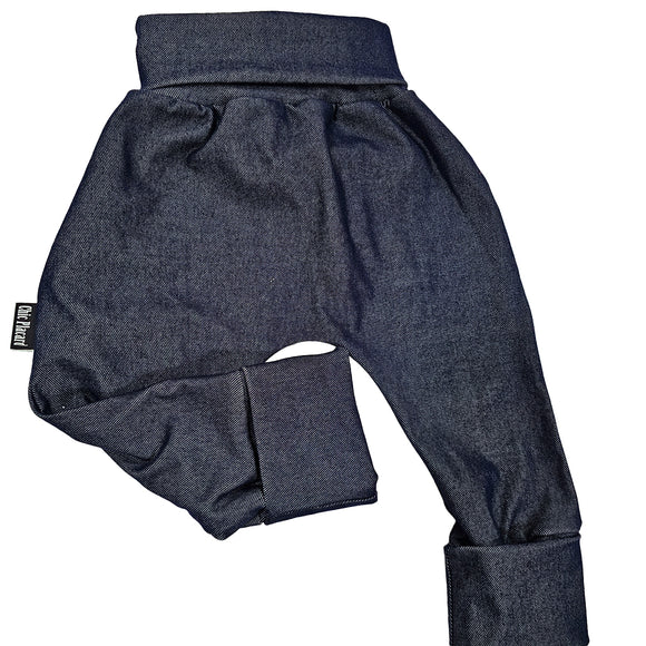 Denim bleu - Pantalon évolutif 1-3T