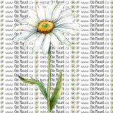 Collection de fleurs - HTV imprimé (à l'unité - petits)