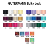 GUTERMANN Fil Bulky Lock 80wt 1000m - Rose pâle #659