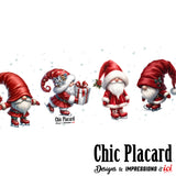 Gnomes de Noël en patins - Tasse en céramique