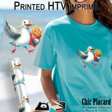 Mouette & frite #1 - HTV imprimé