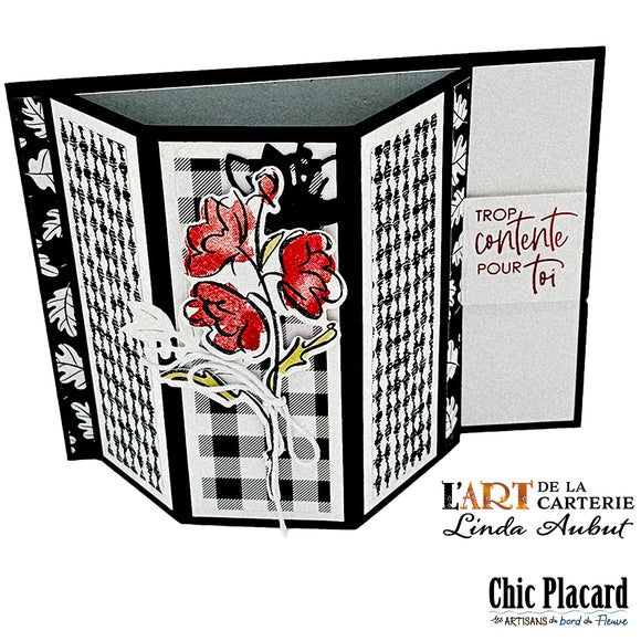 Trop contente pour toi - Carte de voeux par Linda