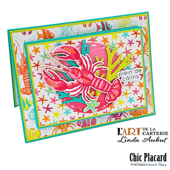 Plein de câlins, porte carte cadeau - Carte de voeux par Linda