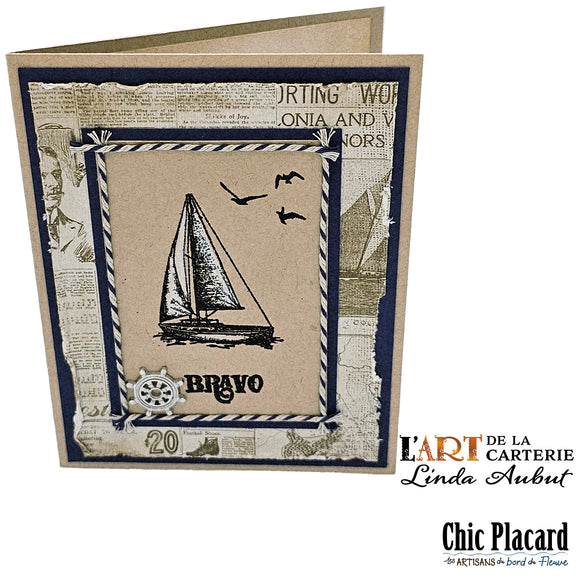 Bravo - Carte de voeux par Linda