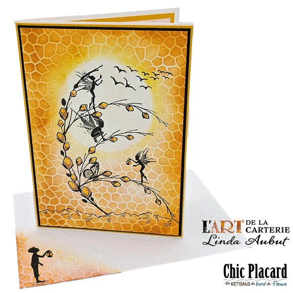 Petites fées - Carte de voeux par Linda