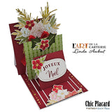 Collection de Noël: pliage triple chevalets - Carte de voeux par Linda