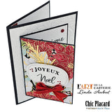 Collection de Noël: Joyeux Noël en double - Carte de voeux par Linda