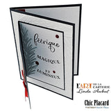 Collection de Noël: Joyeux Noël en double - Carte de voeux par Linda