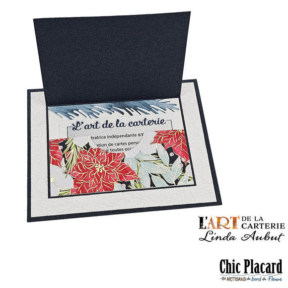 Collection de Noël: porte carte cadeau - Carte de voeux par Linda