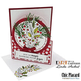 Collection de Noël: que la magie illumine votre foyer - Carte de voeux par Linda