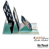 Collection de Noël: triple chevalets - Carte de voeux par Linda