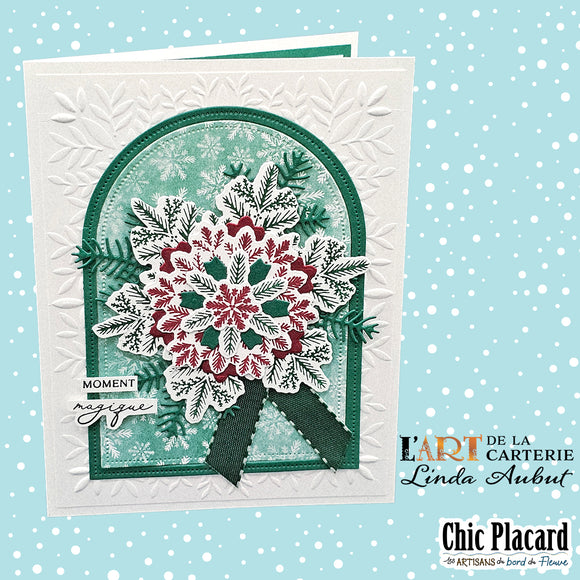 Collection de Noël: moment magique - Carte de voeux par Linda