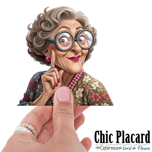 Mamie don't- autocollant en vinyl