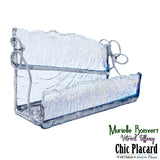 Porte cartes d'affaires - Vitrail par Murielle Boisvert