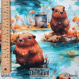 Castors - Softshell (au 1/2m)