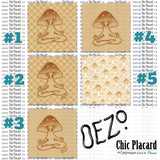 Champignon par Oezo - Lingette hyperdouce en microfibre